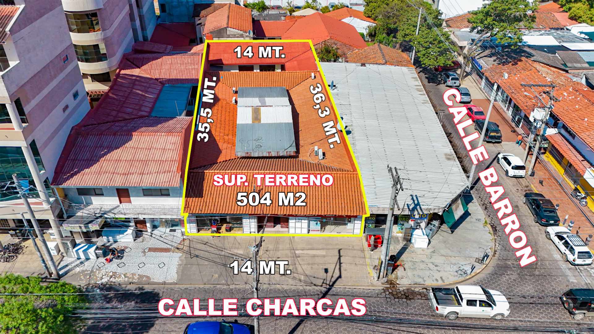 Casa en VentaCalle Charcas 704 casi esquina Calle Barron a solo 90 mts del 1er Anillo. 4 dormitorios 2 baños  Foto 5