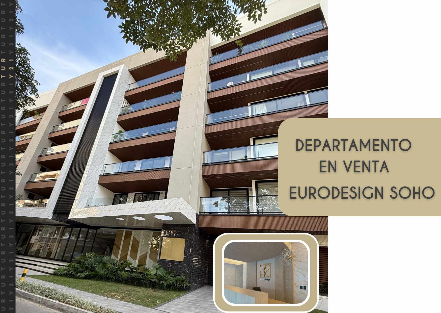 Departamento en VentaEquipetrol, calle 5 Edif. Eurodesign Soho 1 dormitorios 2 baños 1 parqueos Foto 3