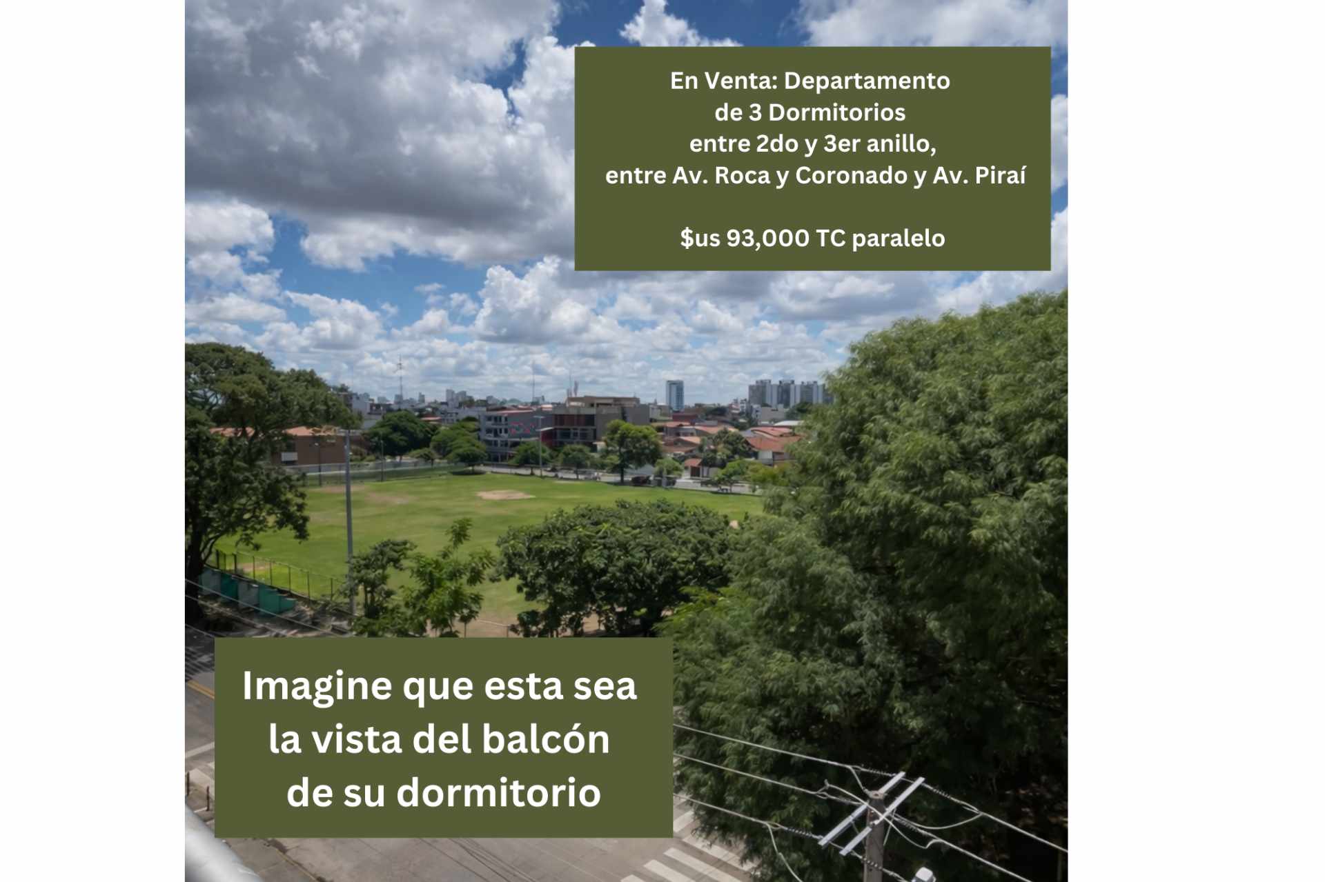 Departamento en VentaGran Ubicación - Entre Av. Roca y Coronado y Av. Piraí Foto 1