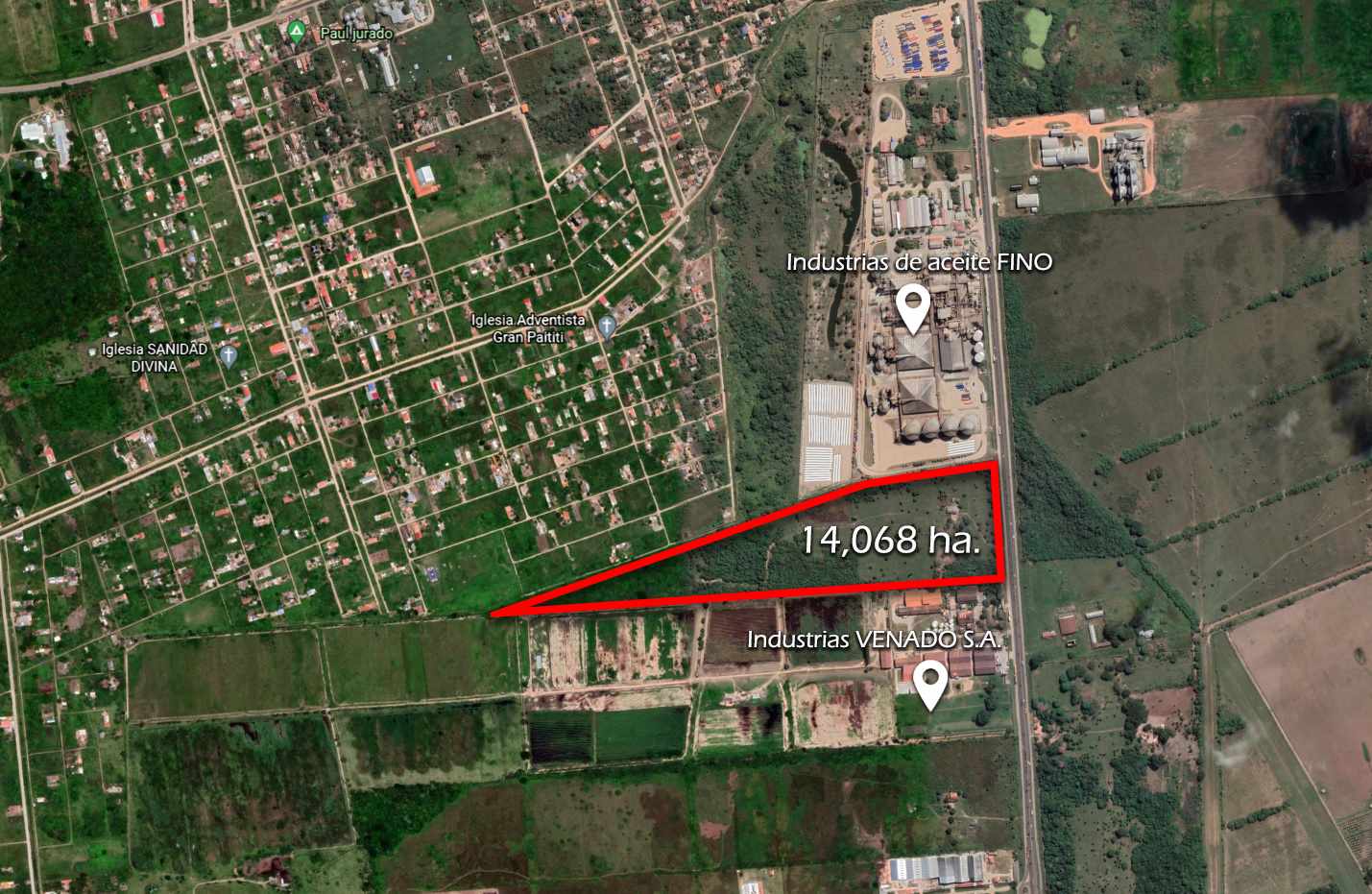 Terreno en VentaNorte, Sobre la Carretera a Warnes. Foto 5