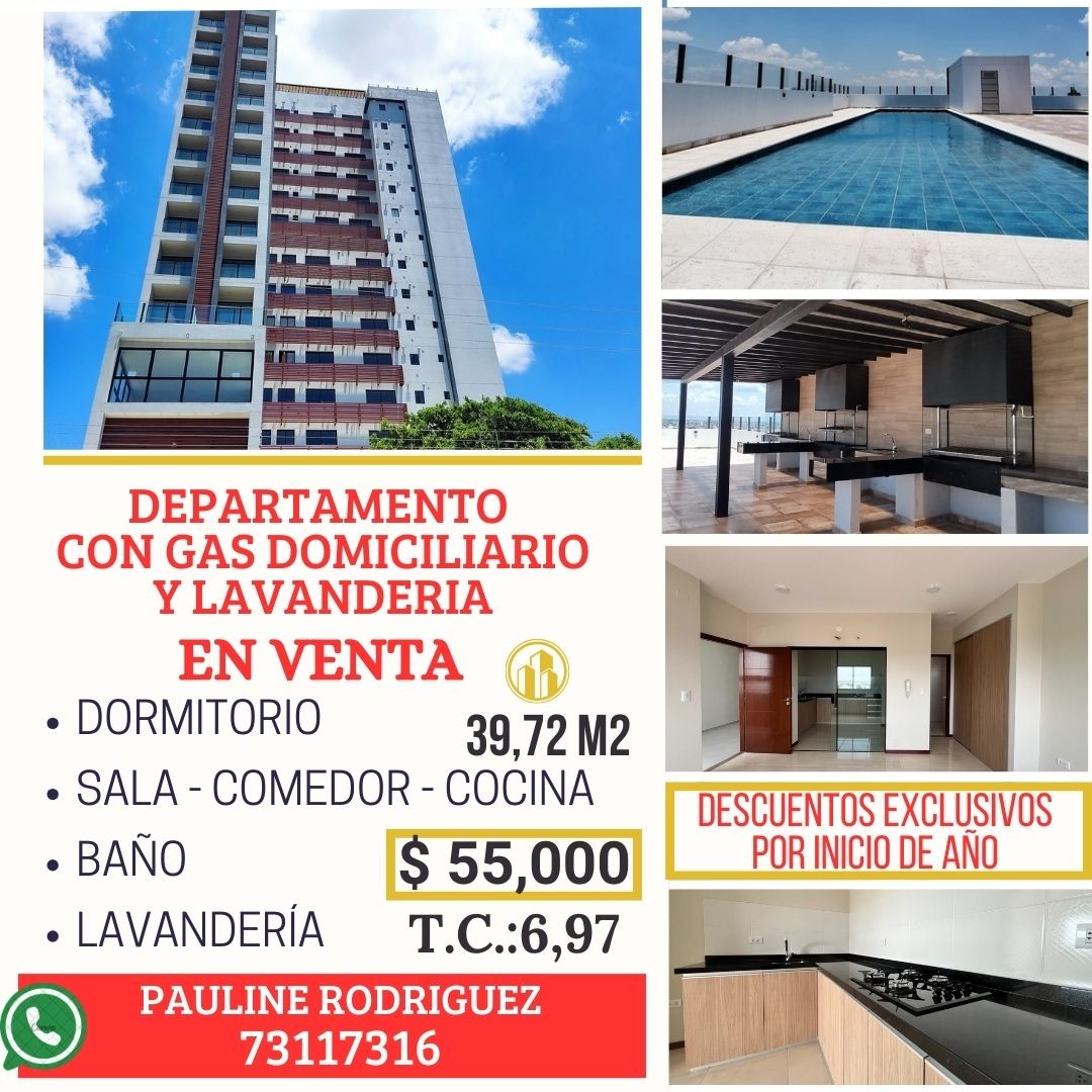 Departamento Por Av. Cañoto entre 1er y 2do Anillo  Foto 1