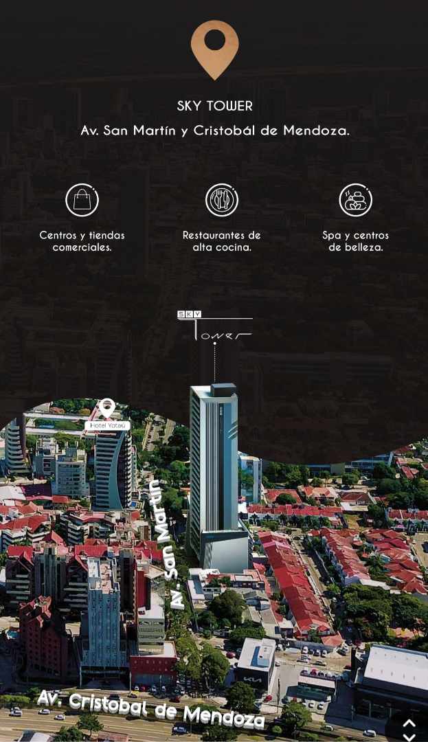 Departamento en VentaMonoambiente en SKY TOWER 1 dormitorios 1 baños  Foto 5