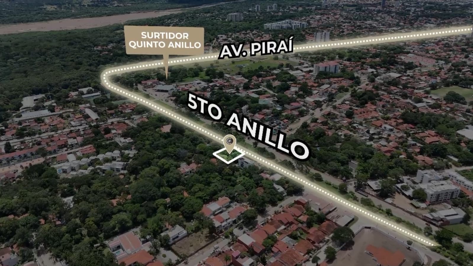Terreno en Entre 5to y 6to anillo Oeste en Santa Cruz de la Sierra    Foto 4