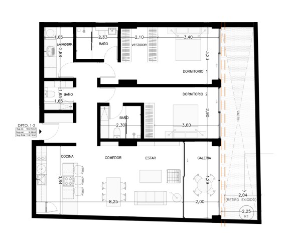 Departamento en VentaEdificio Solaz, 4to. Anillo - Av. Roca y Coronado Foto 9