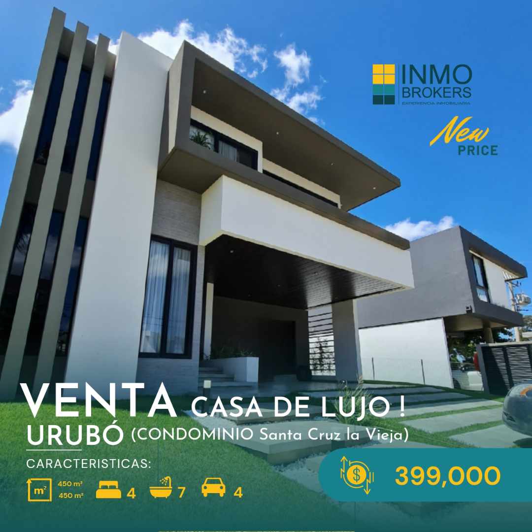 Casa URUBÓ 
Urbanización cerrada 
Condominio Santa Cruz la vieja  Foto 1