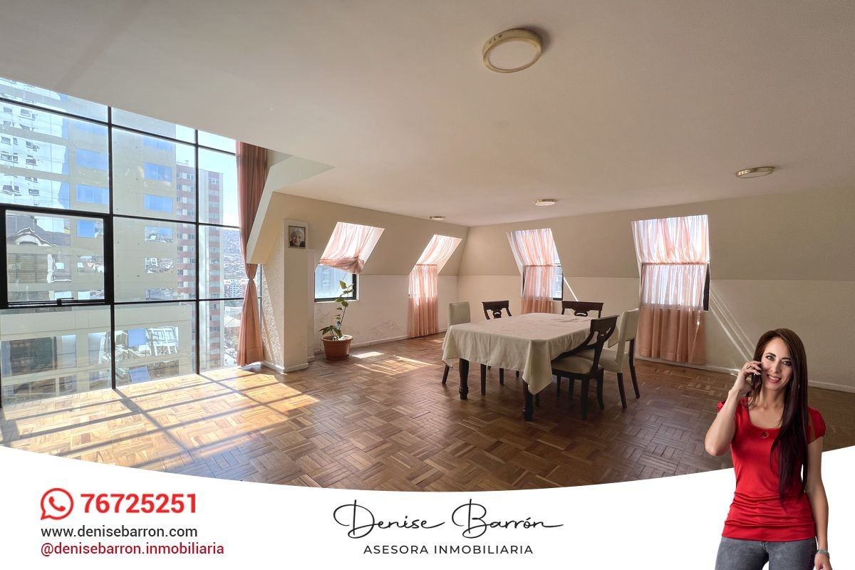 Departamento en VentaSOPOCACHI, PENTHOUSE 4D TRIPLEX A PRECIO DE REMATE!! 4 dormitorios 5 baños 2 parqueos Foto 10