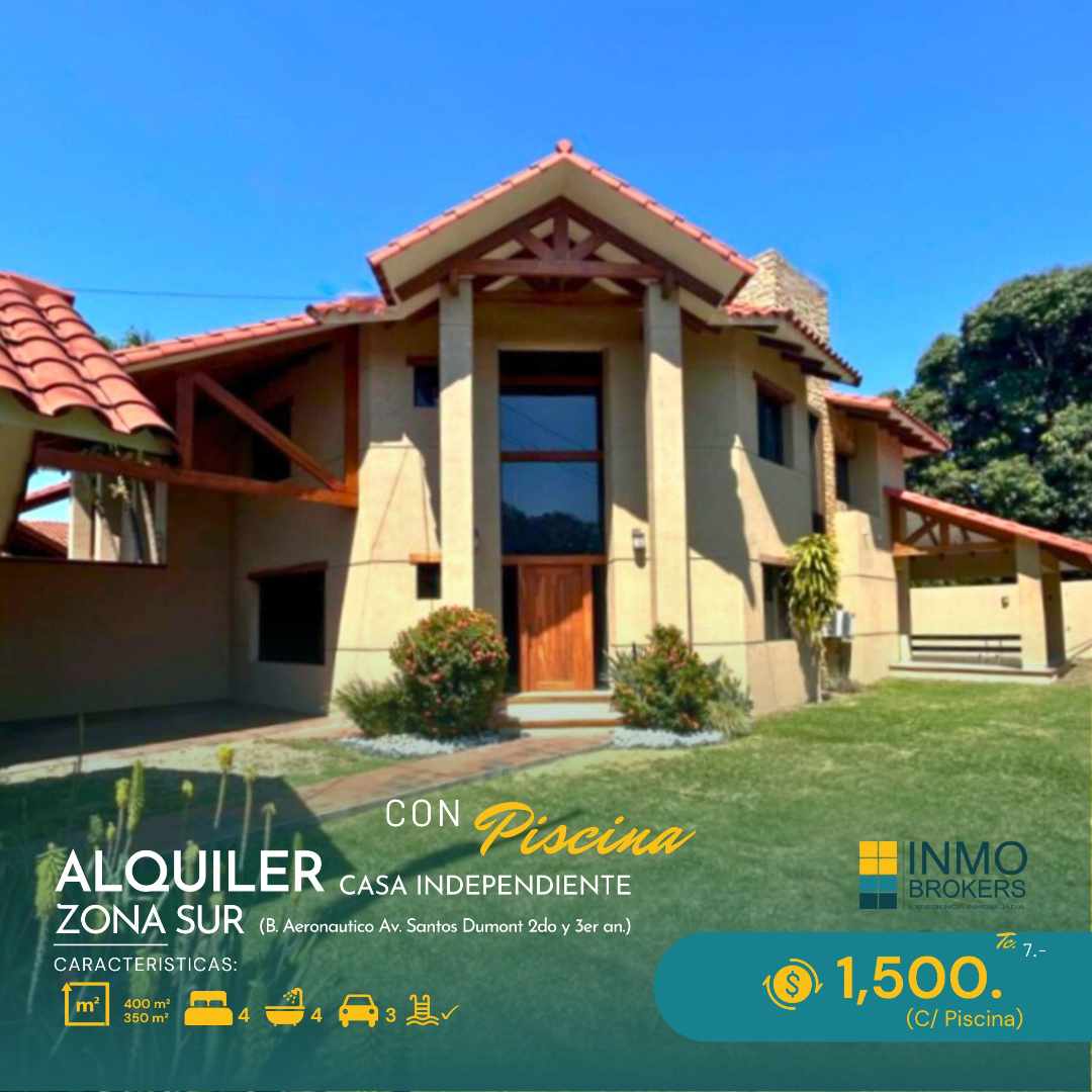 En Alquiler a $us 1,500 Foto 1