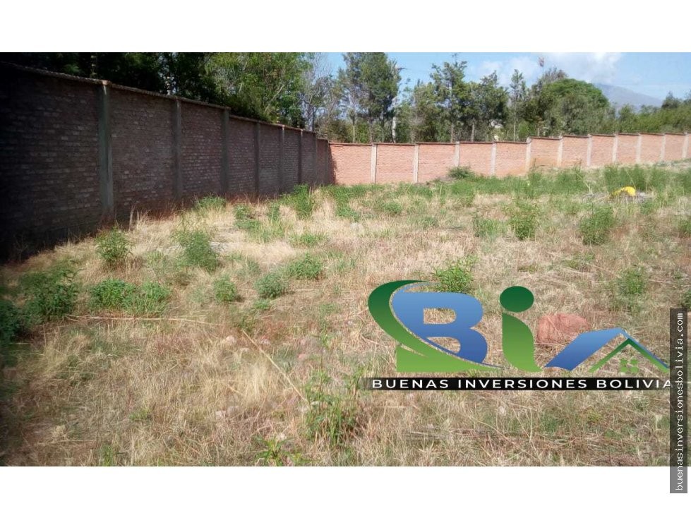 Terreno en VentaLOTE EN CONDOMINIO DE PRESTIGIO $US 300 C/M2     Foto 5