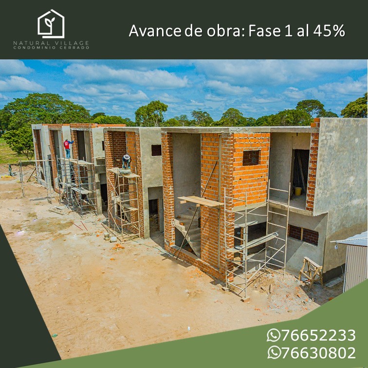 Casa Casas 3 Dormitorios Condominio Natural Village (Av. Banzer y Km 8.5 entrando 6 km por Mainter) Foto 8