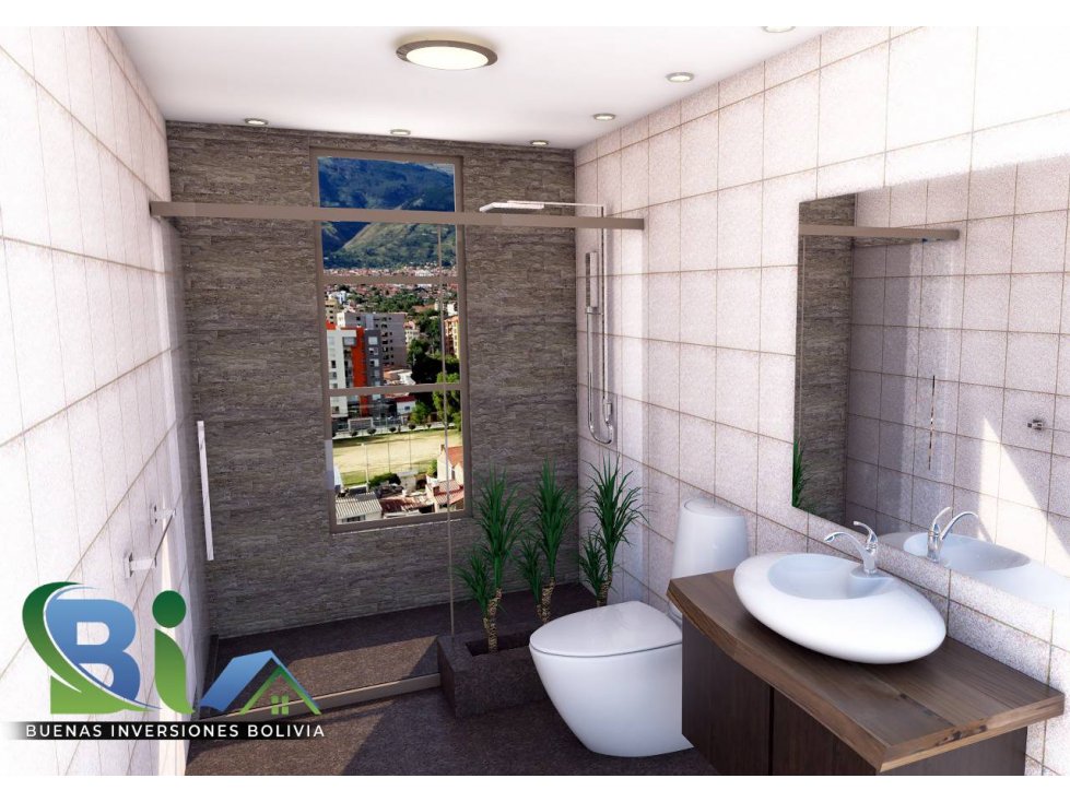 Departamento en Cala Cala en Cochabamba 2 dormitorios 3 baños  Foto 8