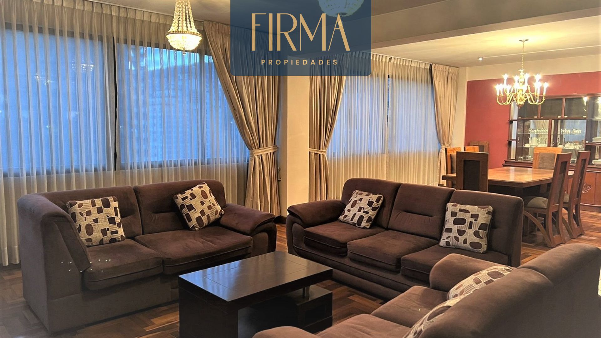 Departamento en Centro en La Paz 3 dormitorios 4 baños 1 parqueos Foto 2