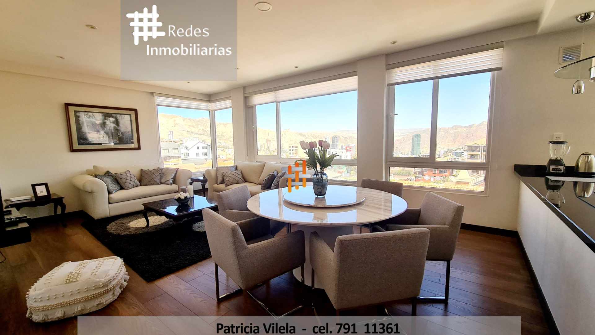 Departamento en AlquilerBELLO DEPARTAMENTO AMOBLADO EN ALQUILER 
UN DORMITORIO EN LA CALLE 22 ACHUMANI Foto 1