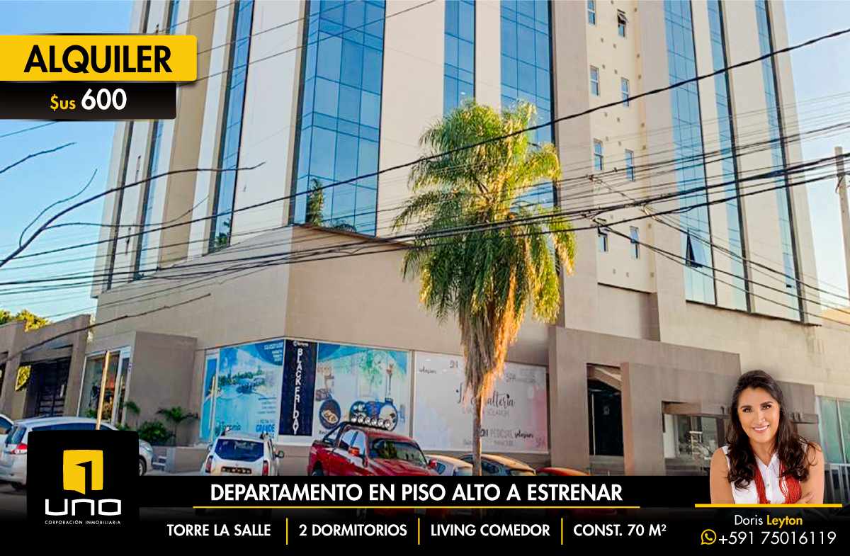 Departamento EDIFICIO TORRE LA SALLE ALQUILO DPTO 2 DORMITORIOS Foto 1