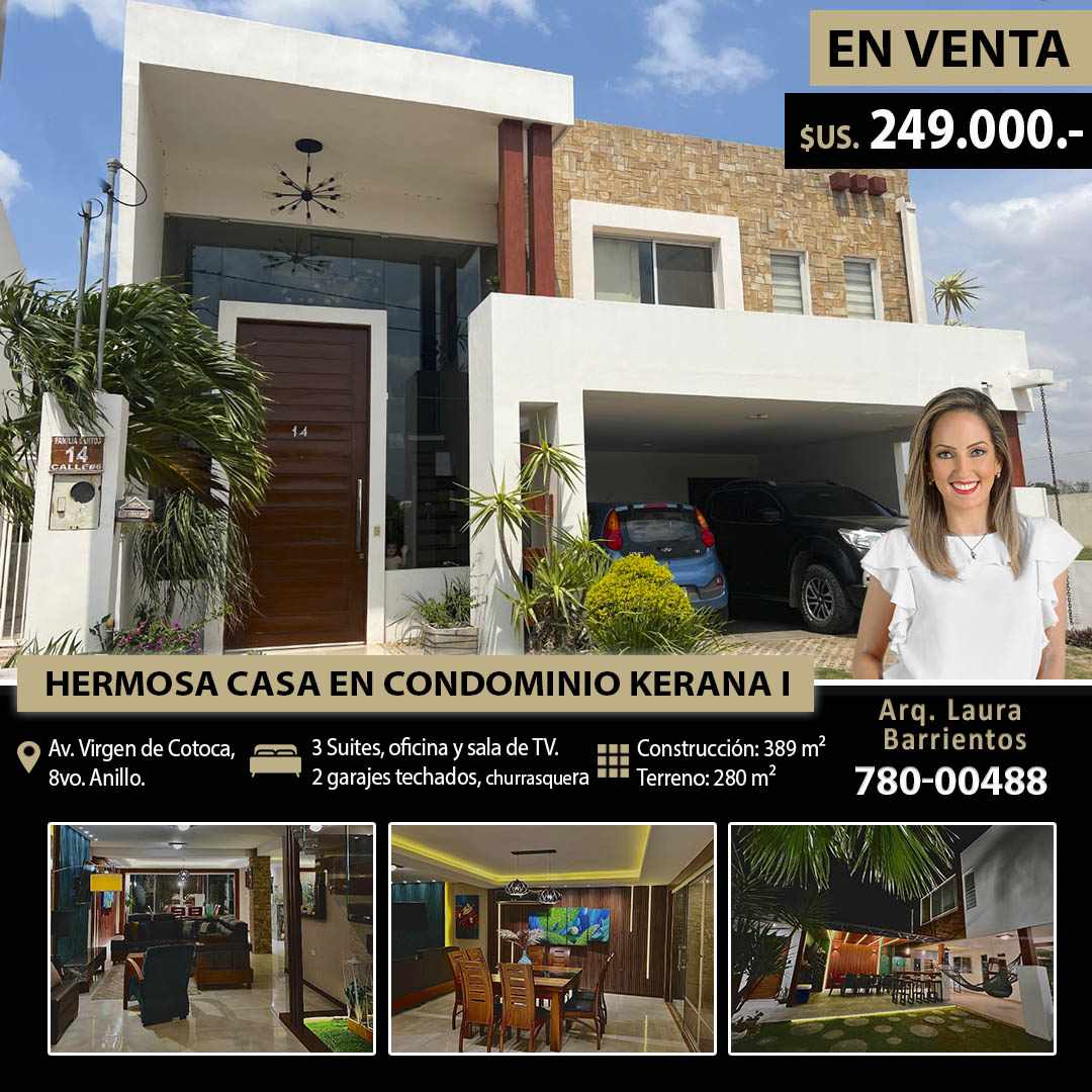 Casa 
 avenida Virgen de Cotoca 8vo. Anill Foto 1