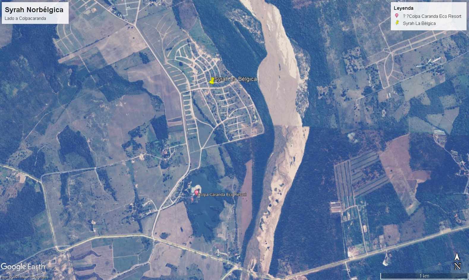 Terreno Lado a Colpa Caranda Resort Foto 5