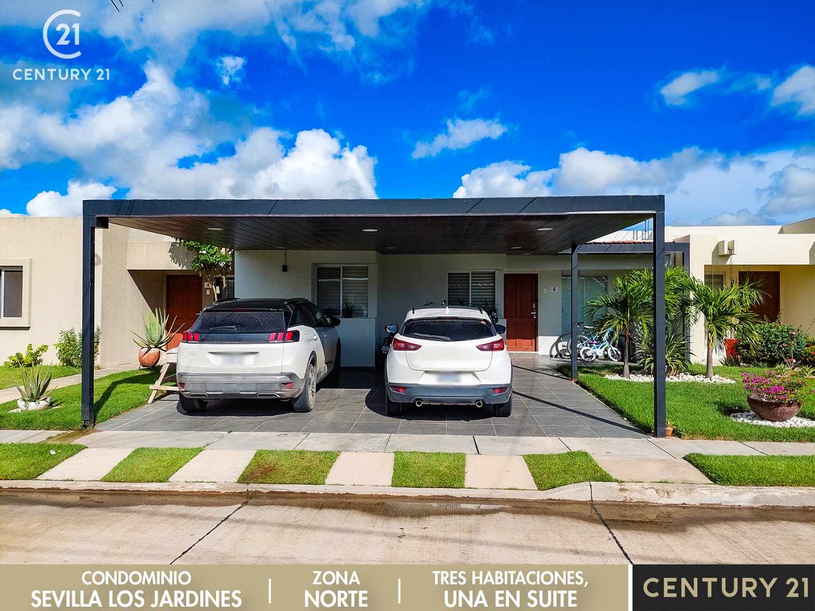 Casa en VentaCONDOMINIO SEVILLA LOS JARDINES 3 dormitorios 3 baños 2 parqueos Foto 1