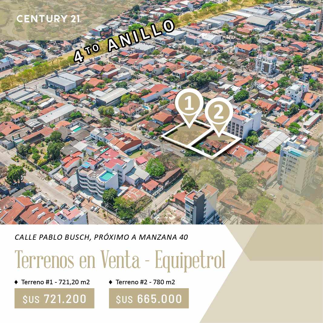 Terreno EQUIPETROL, CALLE PABLO BUSCH PRÓXIMO A MANZANA 40 Foto 3