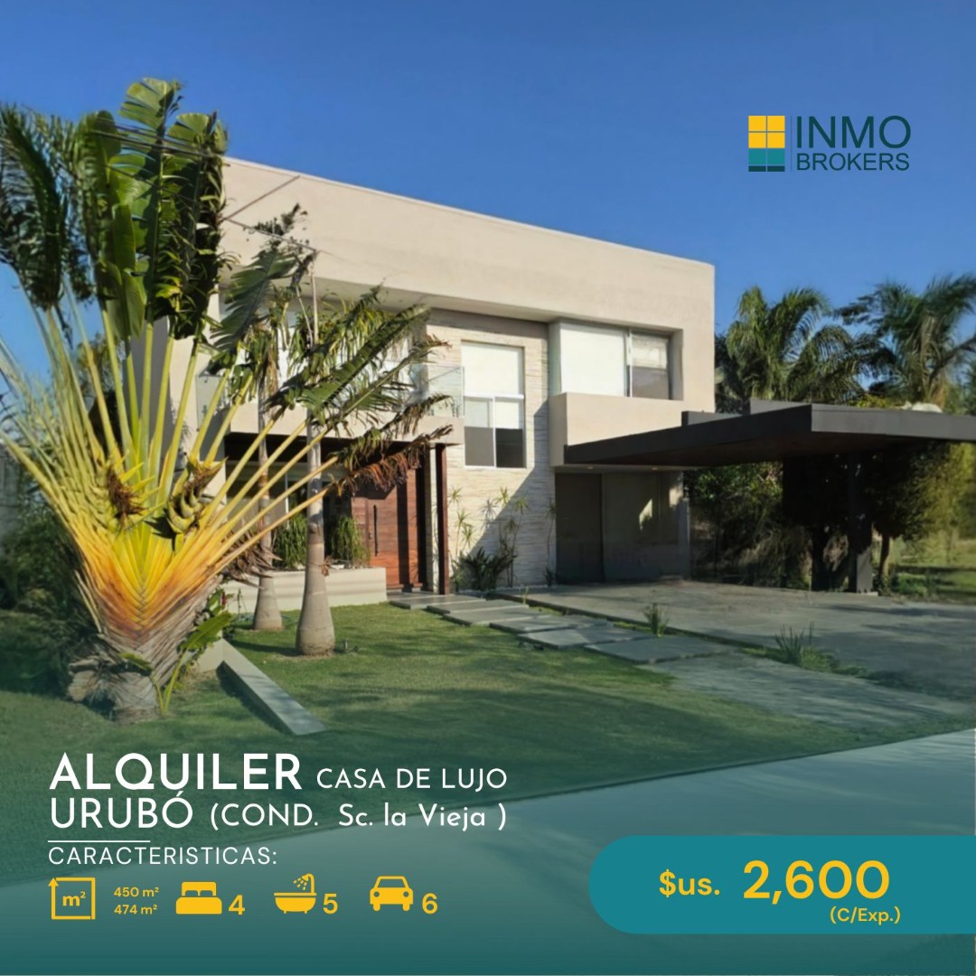 Casa en Urubó en Santa Cruz de la Sierra 4 dormitorios 5 baños 4 parqueos Foto 1