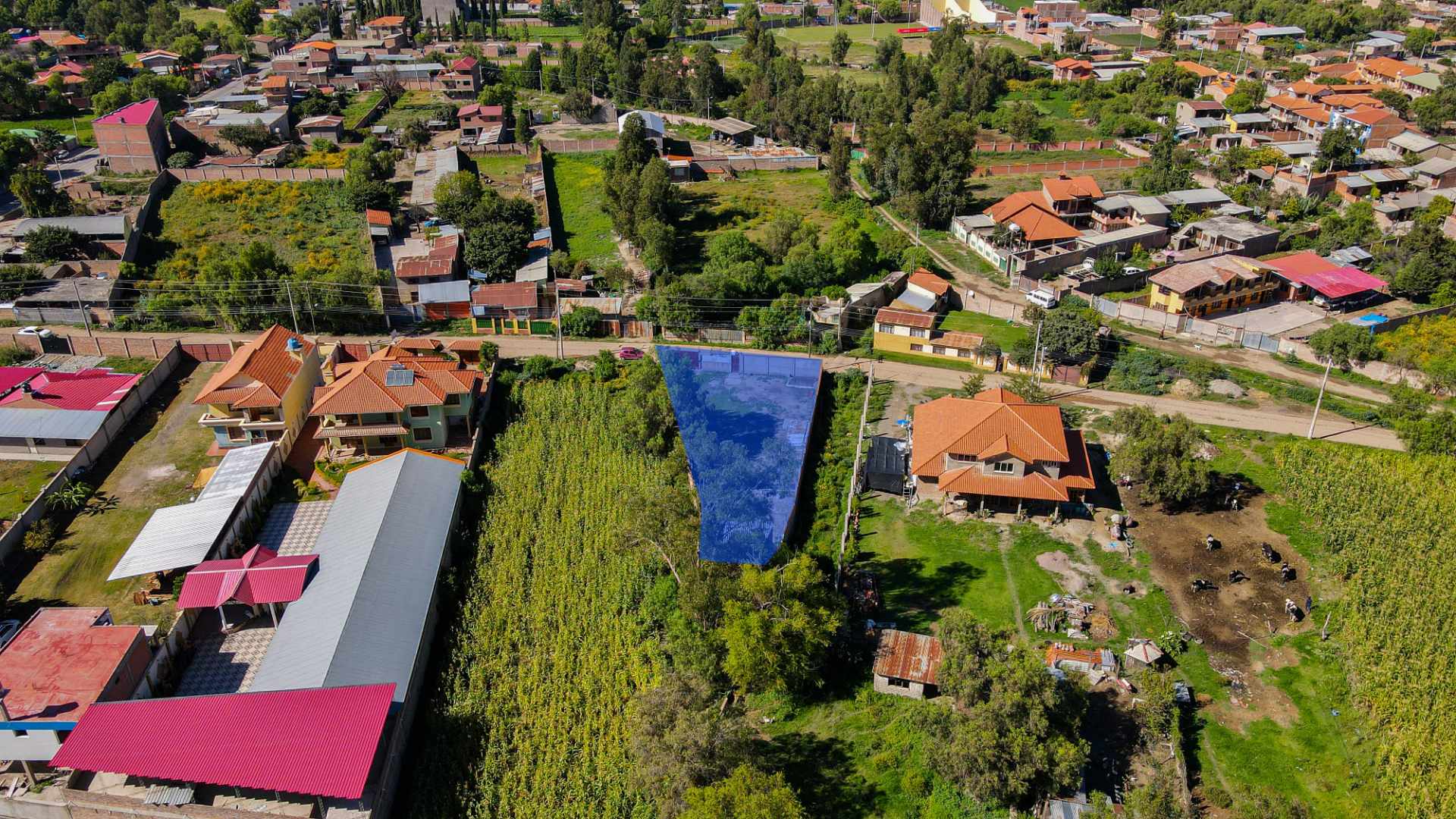 Terreno S/N A pasos de la Av. Elias Meneses - a 1 km de la Tranca Piñami - Quillacollo Foto 4