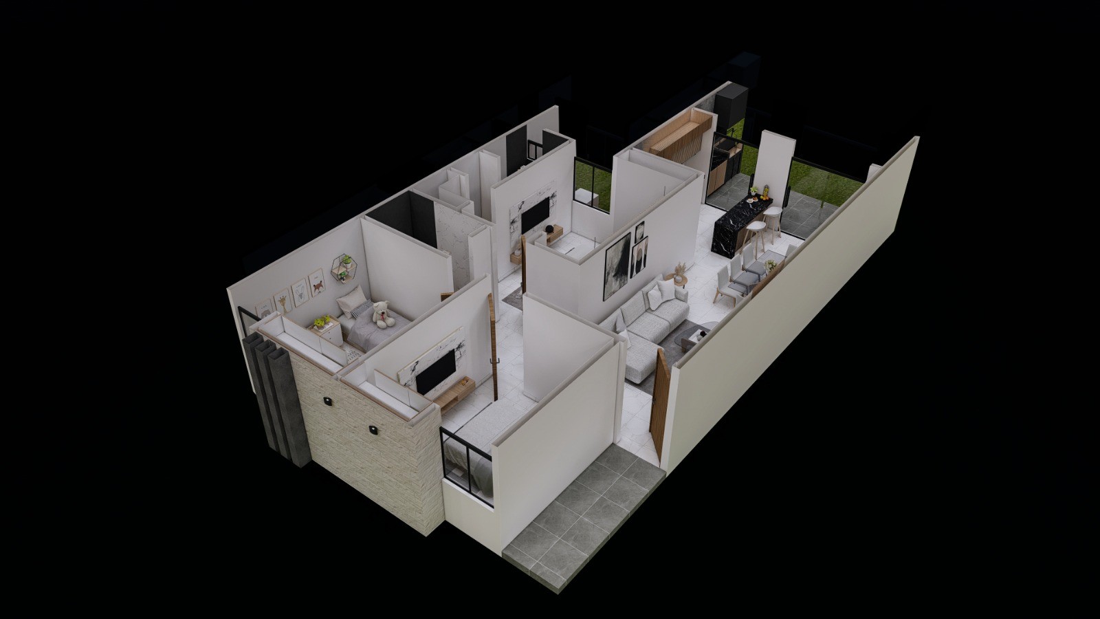 Casa Urbanizacion akualand, san francisco Foto 4