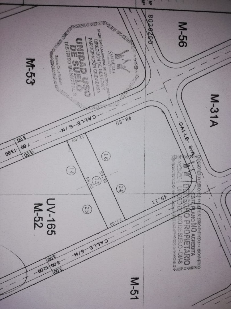 Terreno en Plan 3000 en Santa Cruz de la Sierra    Foto 4