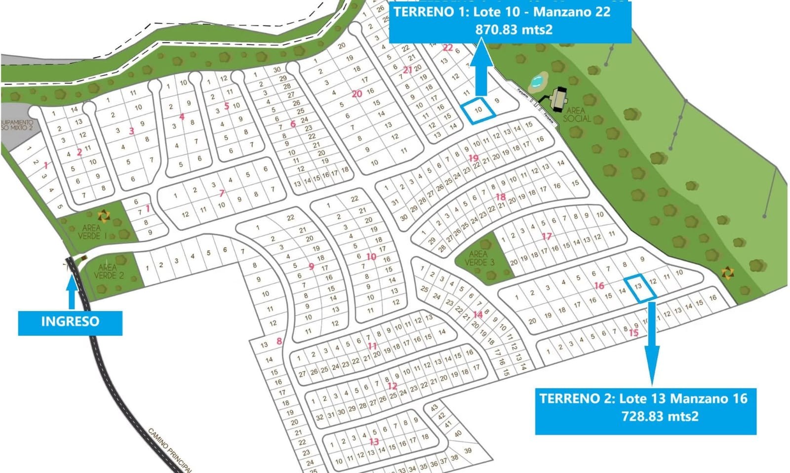 Terreno en Urubó en Santa Cruz de la Sierra    Foto 11